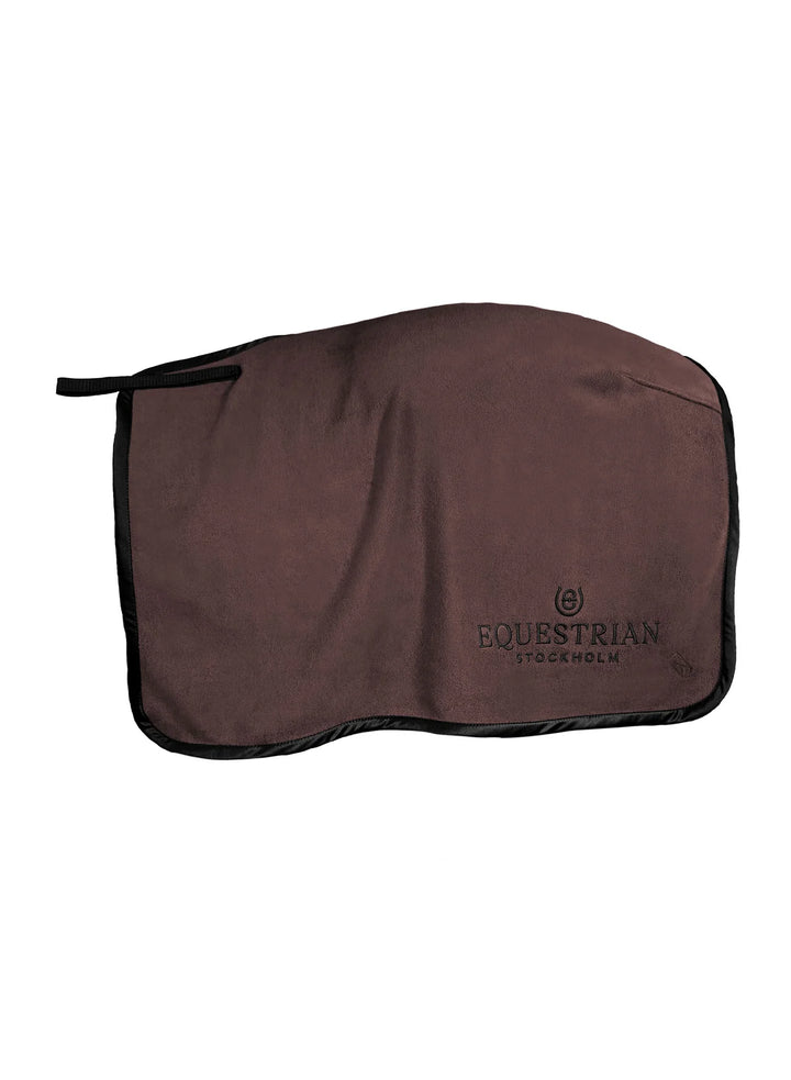 Equestrian Stockholm fleece lændedækken - Heavy Fleece Quarter Blanket Mocha