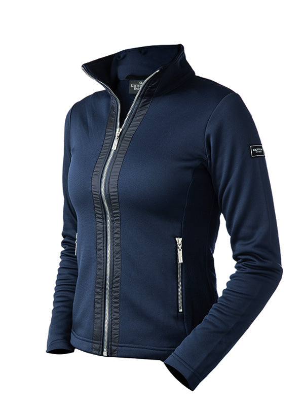 Equestrian Stockholm fleece jakke - Navy