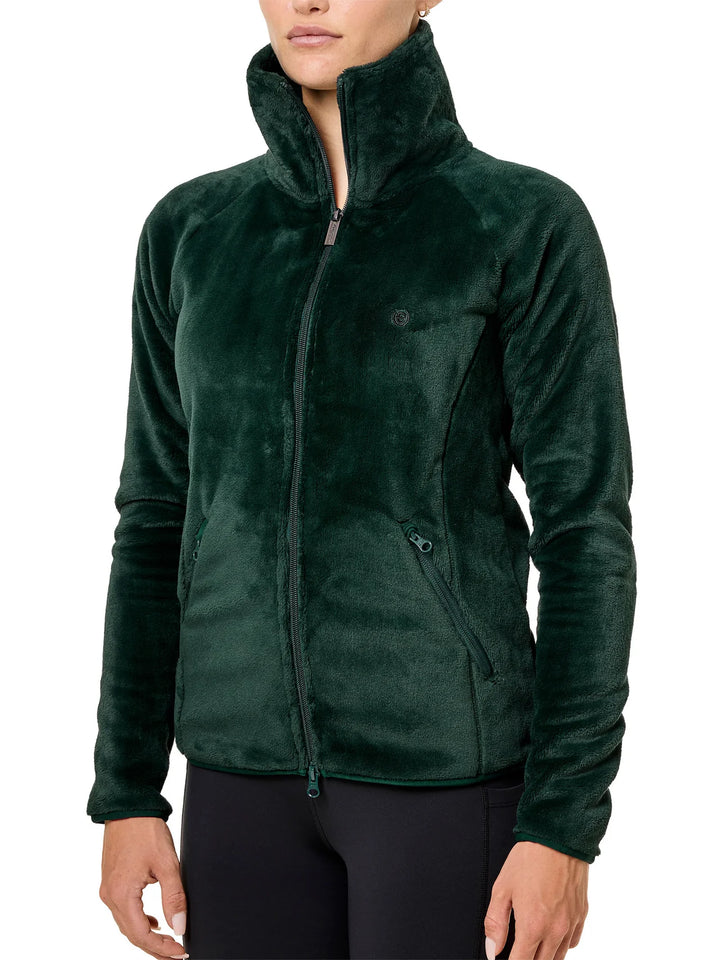 Equestrian Stockholm Fleecejakke - Velvet Sycamore Green