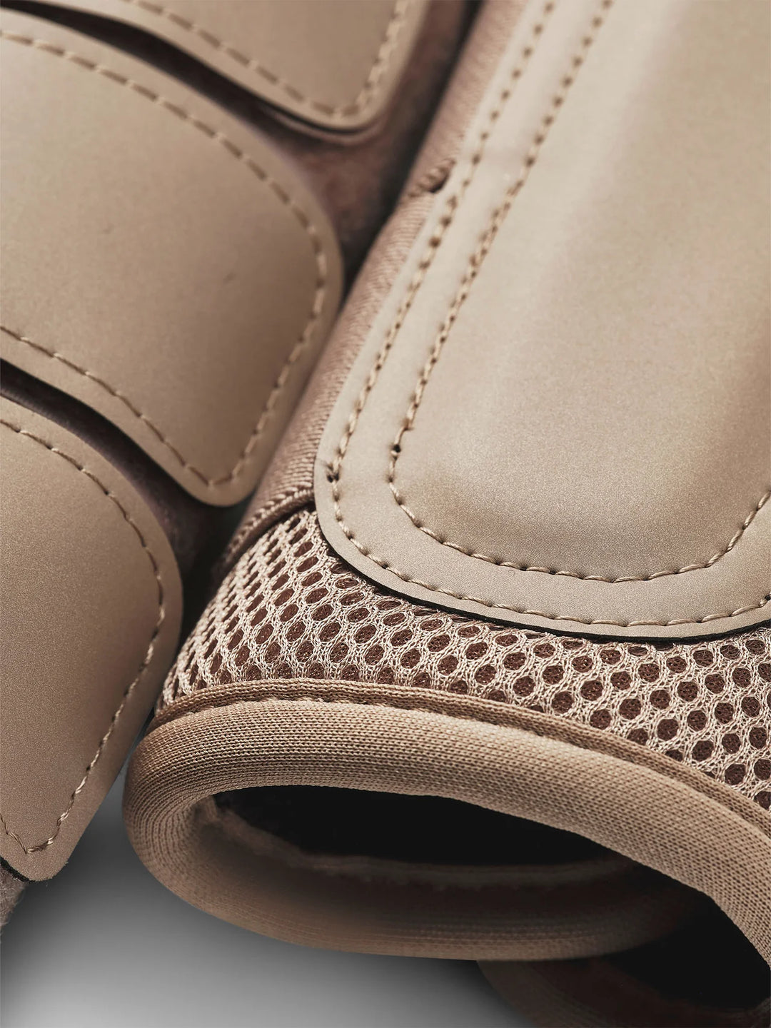 Equestrian Stockholm gamacher Mesh Brushing Boots- Sand