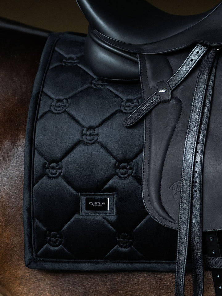 Equestrian Stockholm Dressur Underlag - Velvet Black