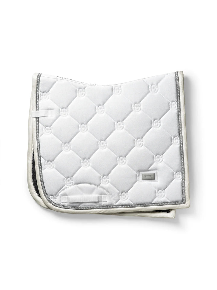 Equestrian Stockholm Dressur Underlag - Timeless White Glimmer