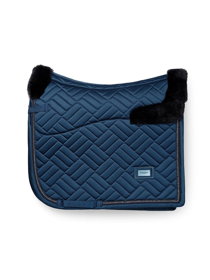 Equestrian Stockholm Dressur Underlag - Crystal Blue Meadow Vegan Fur