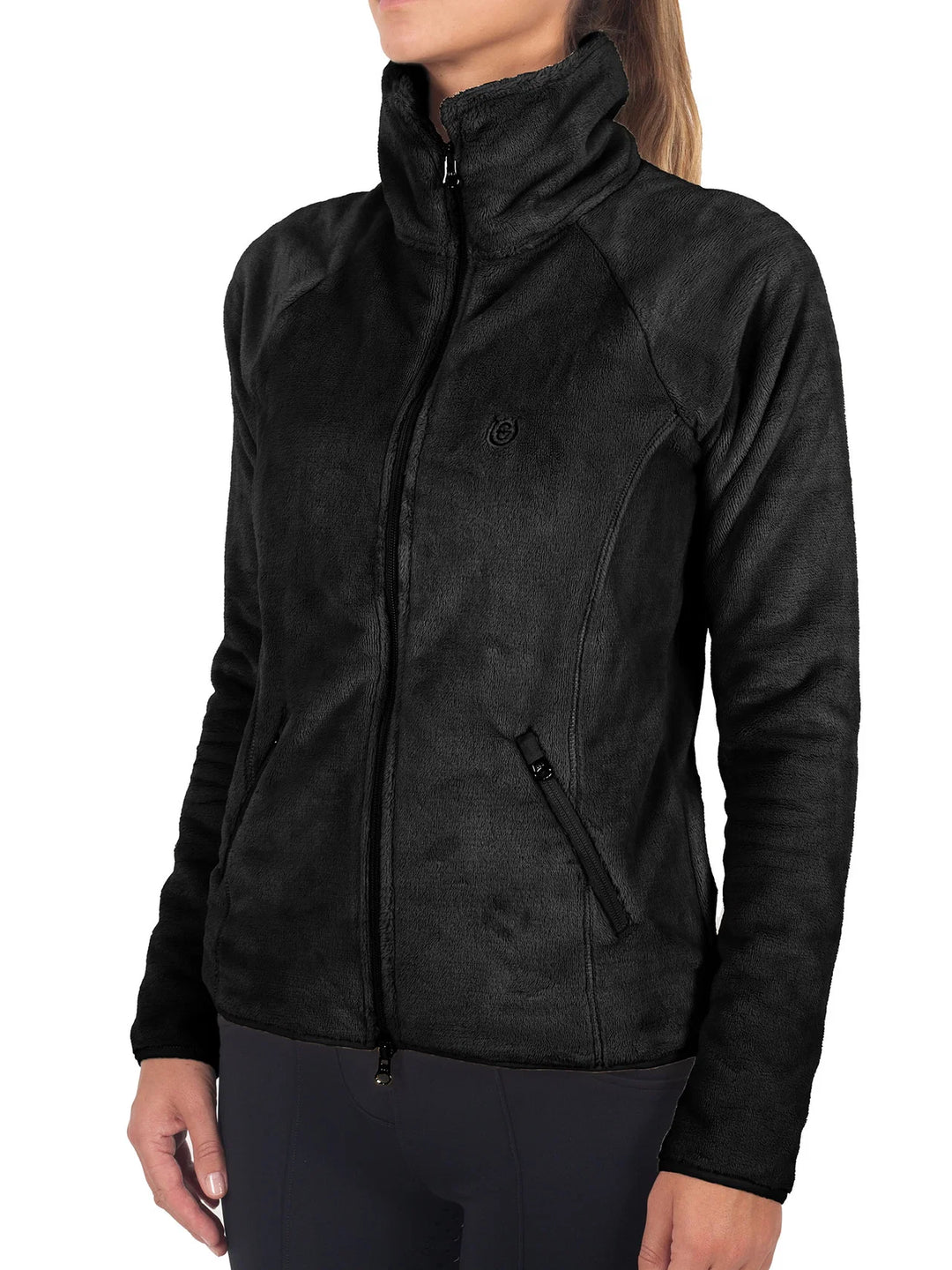 Equestrian Stockholm Fleecejakke - Velvet Black