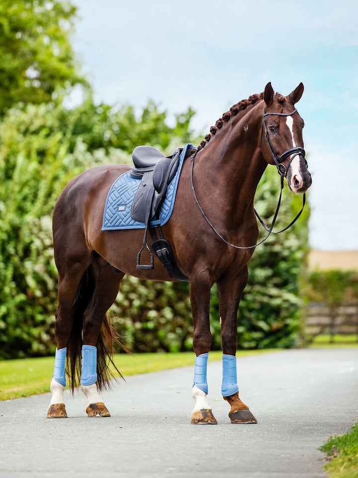 Equestrian Stockholm Dressur Underlag - Modern Midsummer Blush Blue