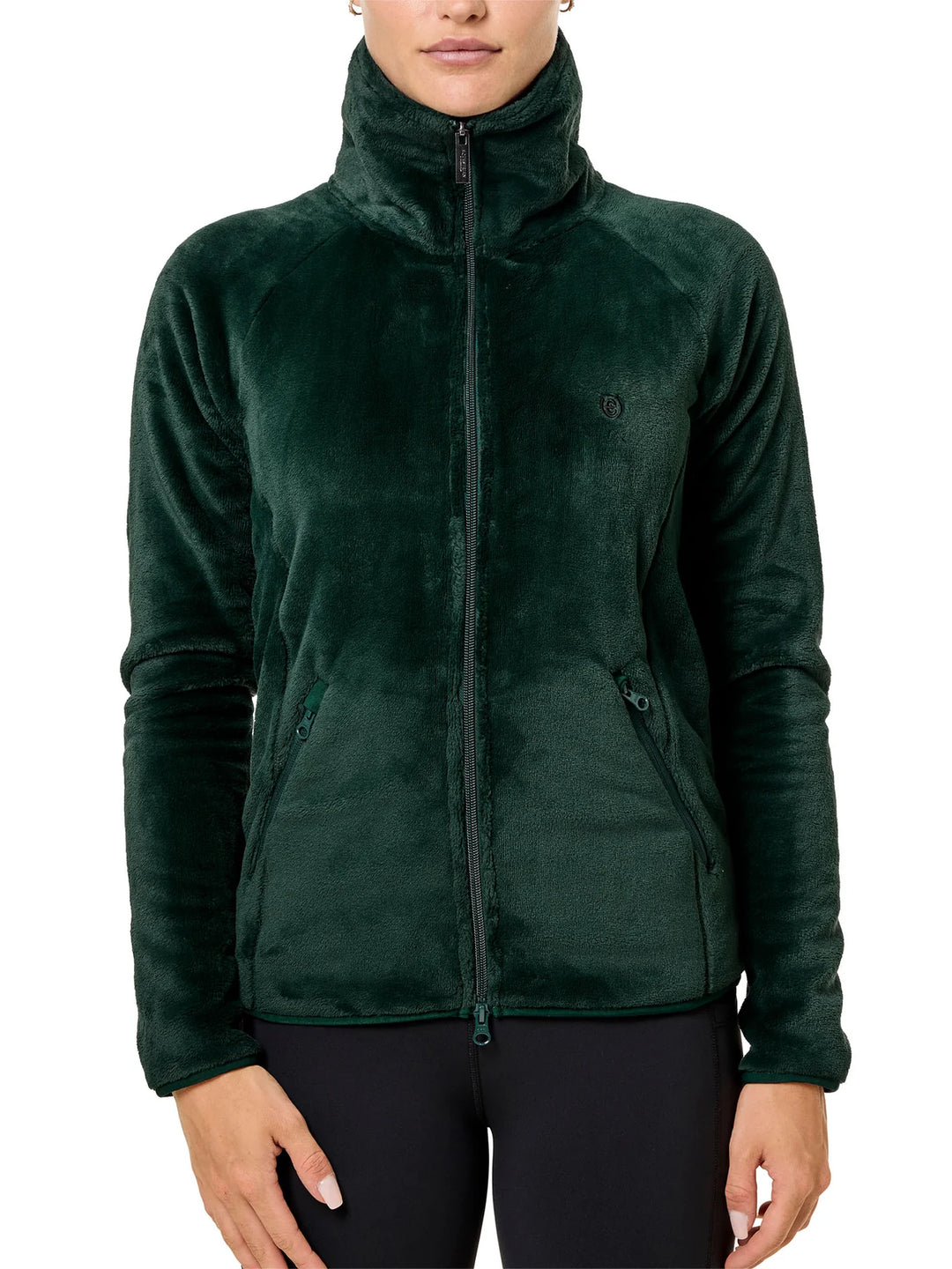Equestrian Stockholm Fleecejakke - Velvet Sycamore Green