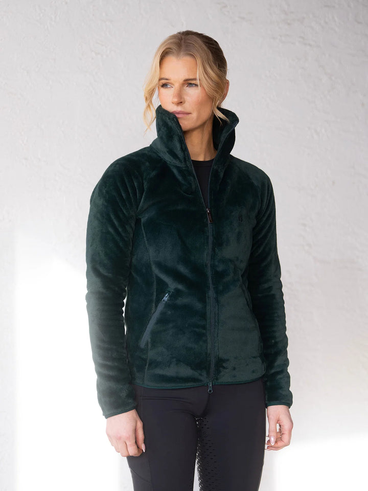 Equestrian Stockholm Fleecejakke - Velvet Sycamore Green