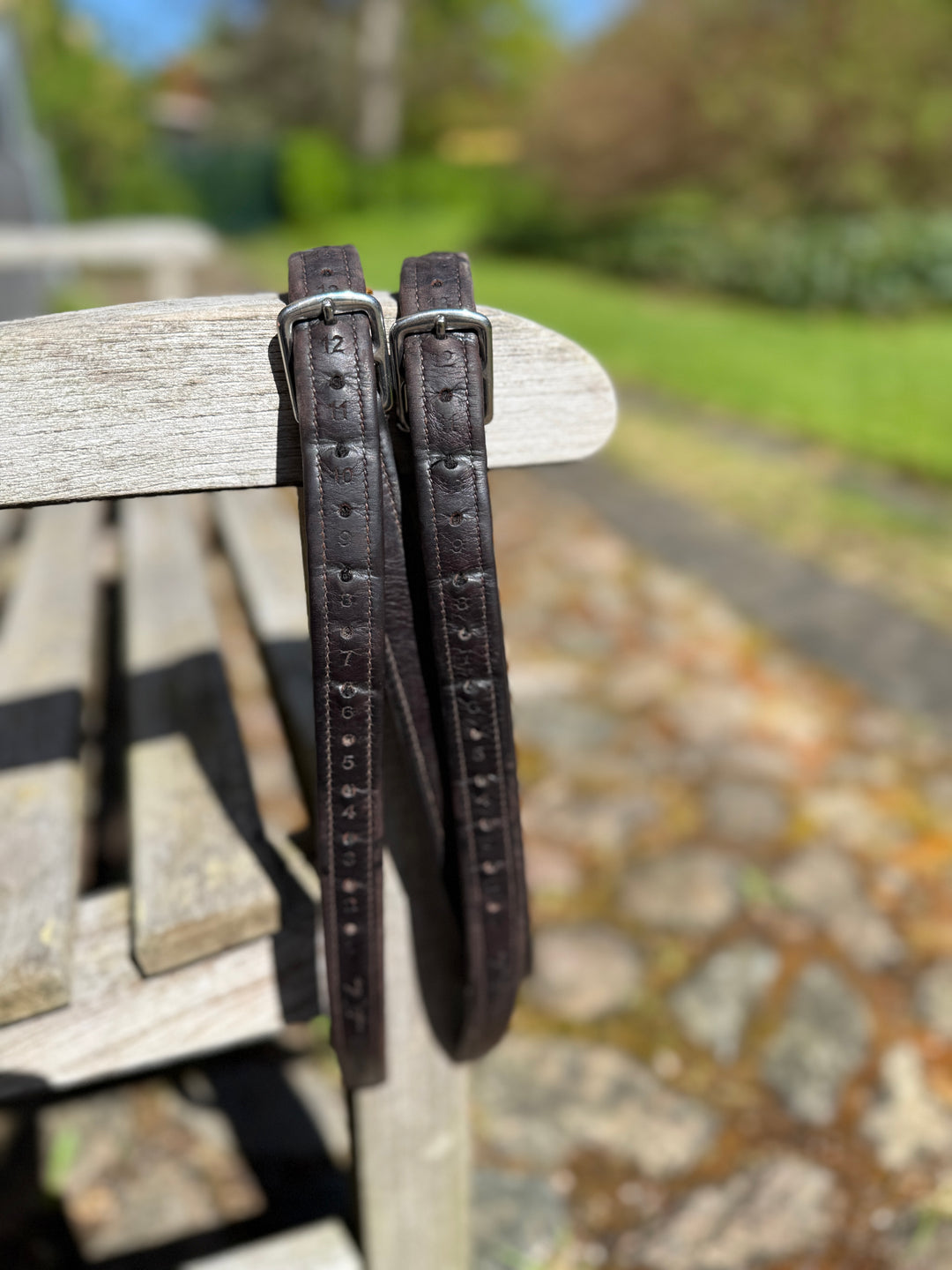 Brugte Equipe brune stigremme - 130cm
