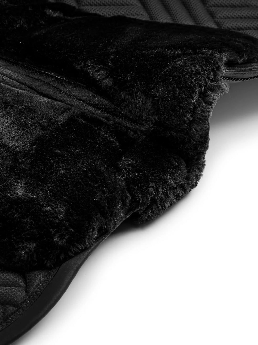 Equestrian Stockholm Dressur Underlag - Crystal Black Vegan Fur