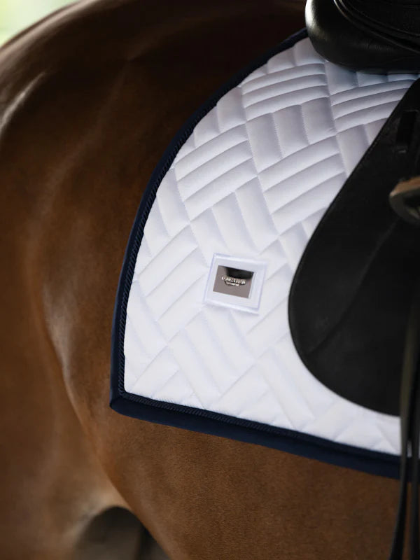 Equestrian Stockholm Dressur Underlag - Modern White Navy