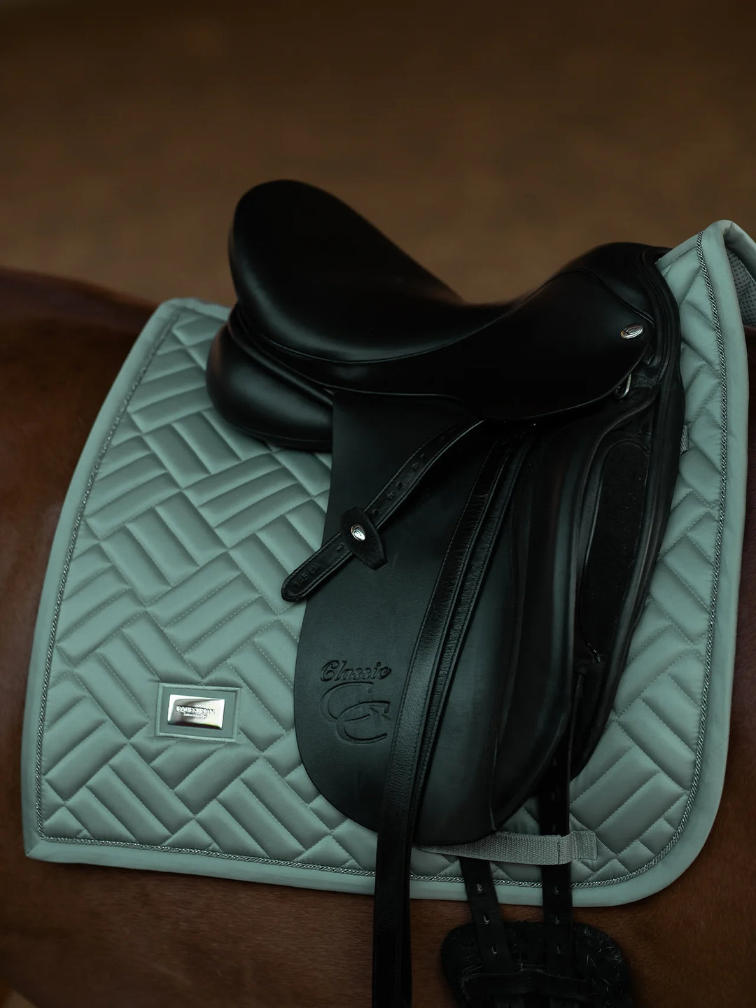 Equestrian Stockholm Dressur Underlag - Modern Mint Green