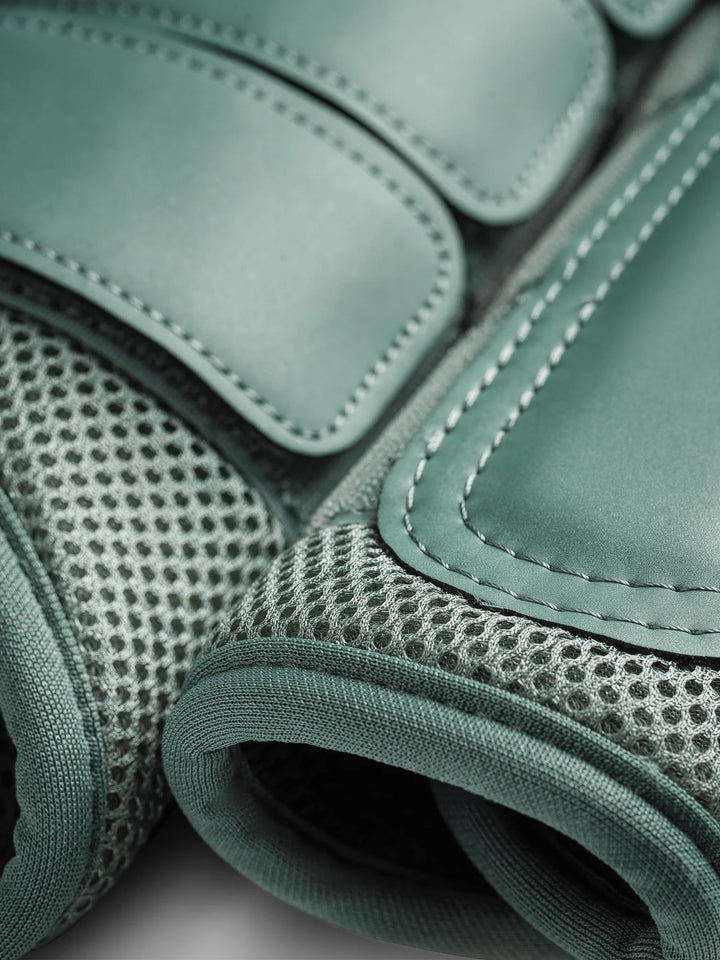 Equestrian Stockholm gamacher Classic Mesh Brushing Boots- Mint Green