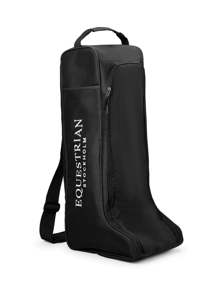 Equestrian Stockholm Boot Bag - Black