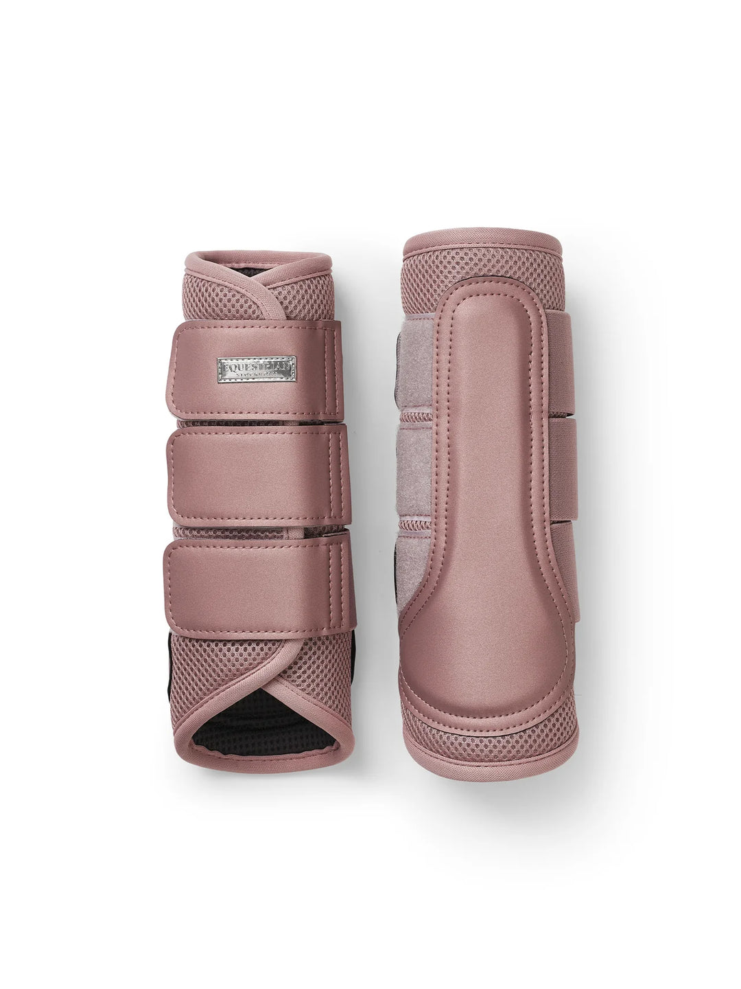 Equestrian Stockholm gamacher Mesh Brushing Boots- Pink