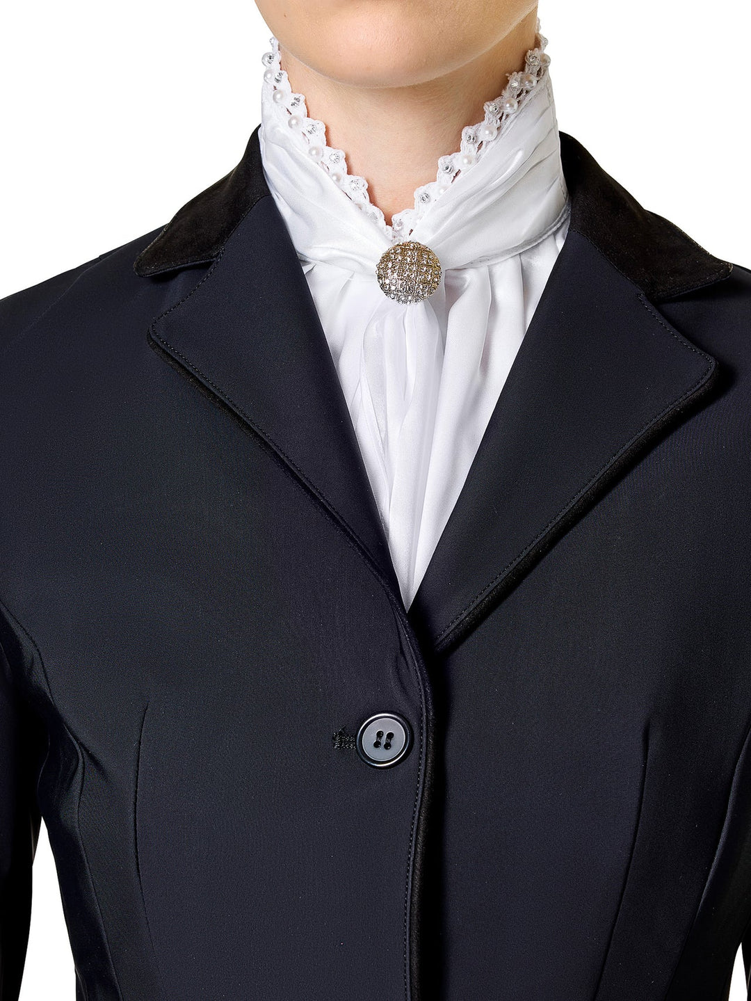 Equestrian Stockholm - Plastron Queen White
