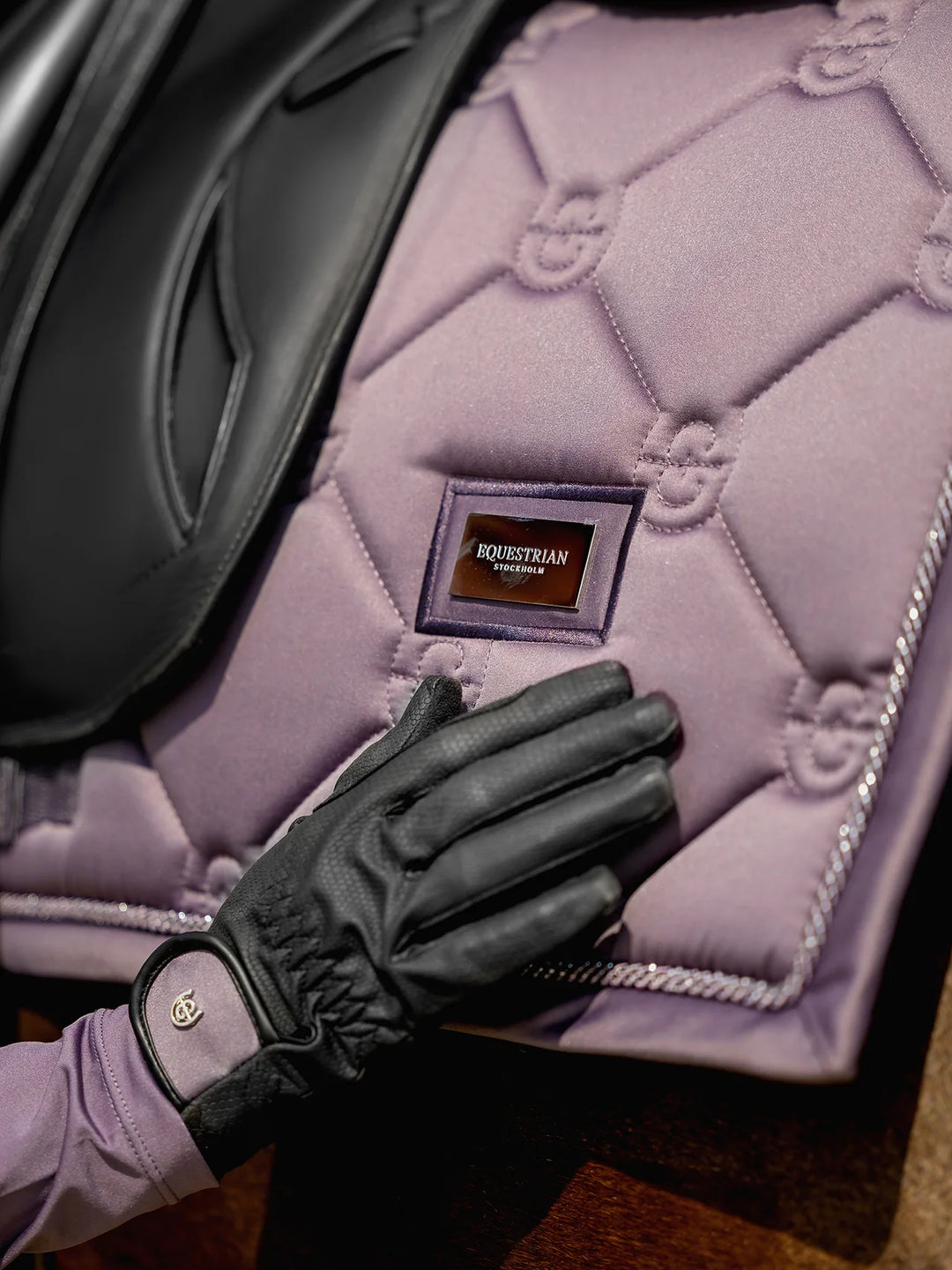 Equestrian Stockholm Dressur Underlag - Dark Violet