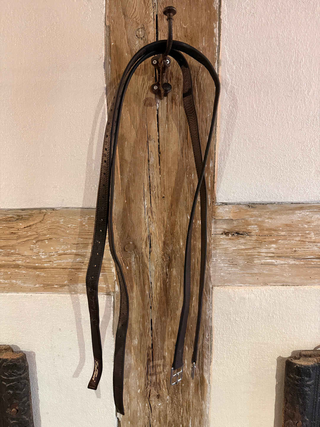 Brugte stigremme - 130cm Brune