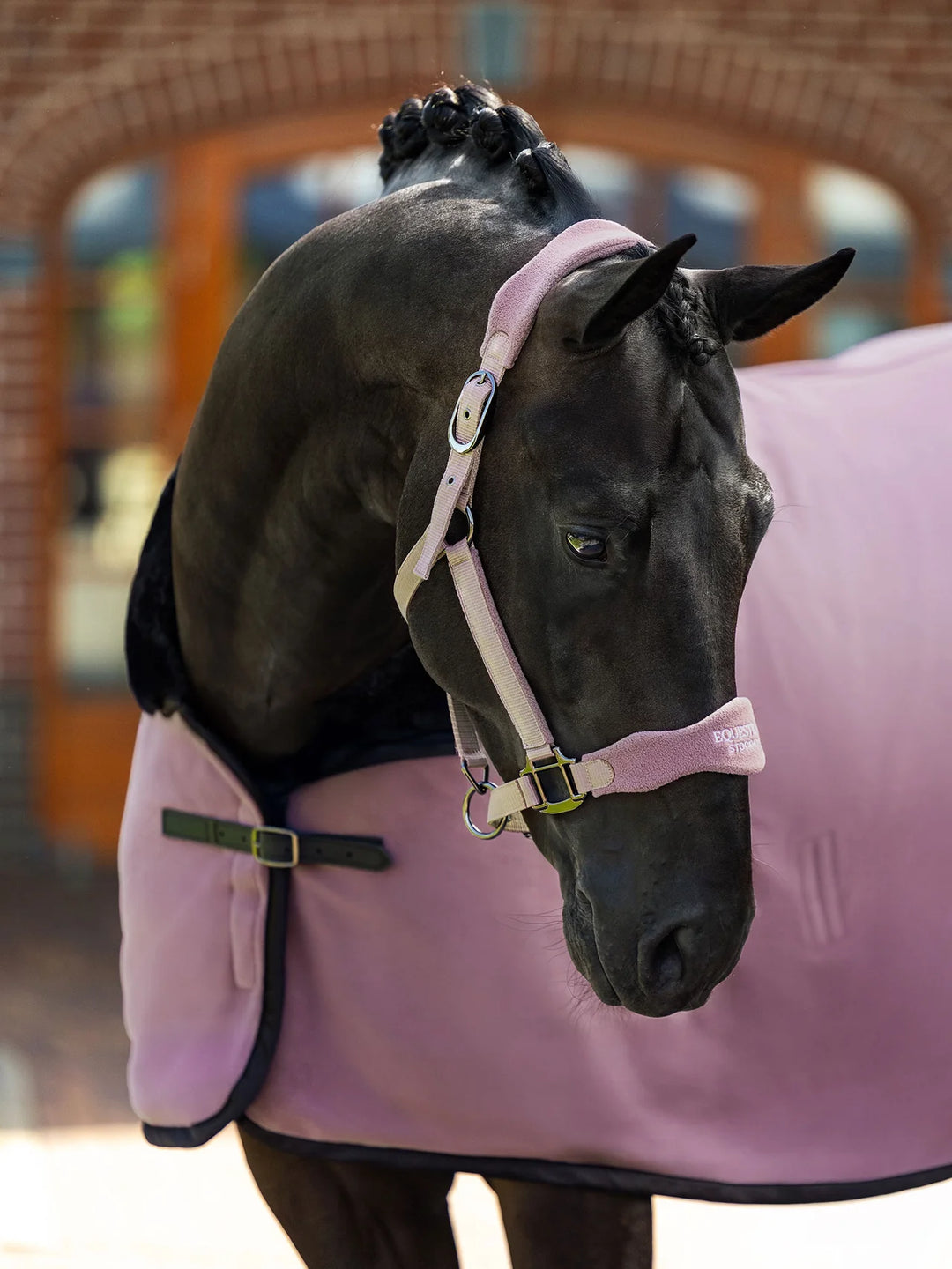 Equestrian Stockholm Anatomic Fleece Grime - Blush