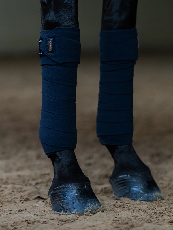 Equestrian Stockholm Bandager - Modern Tech Navy