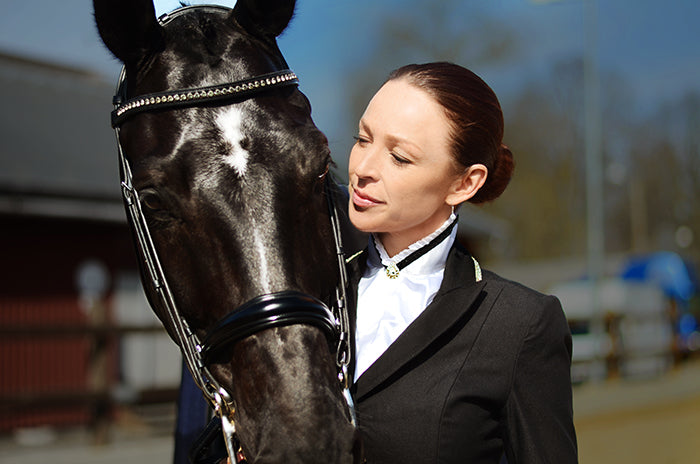 Equestrian Stockholm Plastron - Black Edition