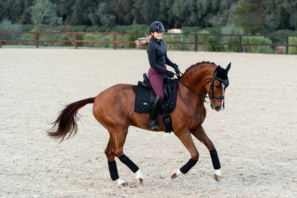 Equestrian Stockholm Dressur Underlag - Total Eclipse