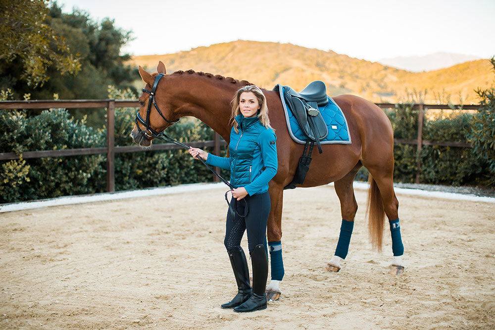 Equestrian Stockholm Bandager - Moroccan Blue