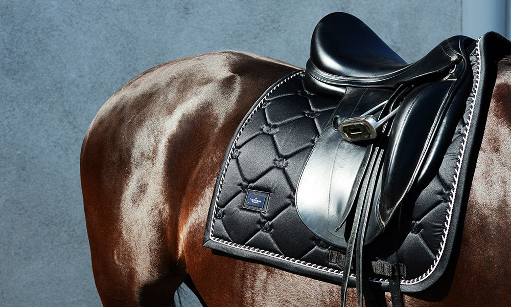 Equestrian Stockholm Dressur Underlag - Black Edition